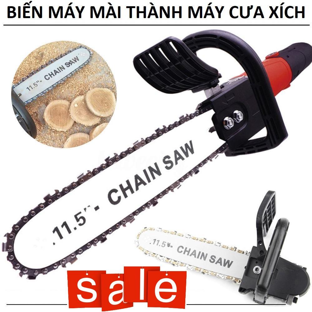 Phụ Kiện Chuyển Đổi Máy Cắt,Lưỡi Cưa Xích Gắn Máy Mài,Bộ Chuyển Máy Mài Thành Máy Cưa - Cua-01,Nhanh Chóng Biến Bộ Máy Cắt Của Bạn Thành Máy Cưa Dễ Dàng Mà Không Cần Phải Mang Máy Cưa Thông Thường Đi Làm,Sale 50%,Bảo Hành Uy Tín 1 Đổi 1.