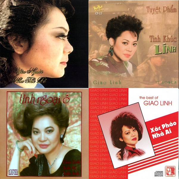 Bộ 4 đĩa cd giao linh