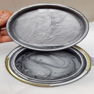 1 lạng màu bạc nhuyễn mịn sơn lốc máy hon da cho xe như mới, bền đẹp với mọi loại hình thời tiết