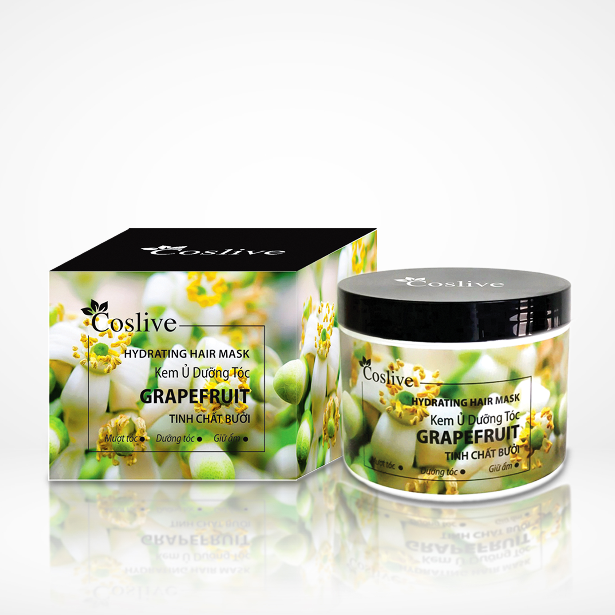 Kem ủ dưỡng tóc bưởi coslive 500g