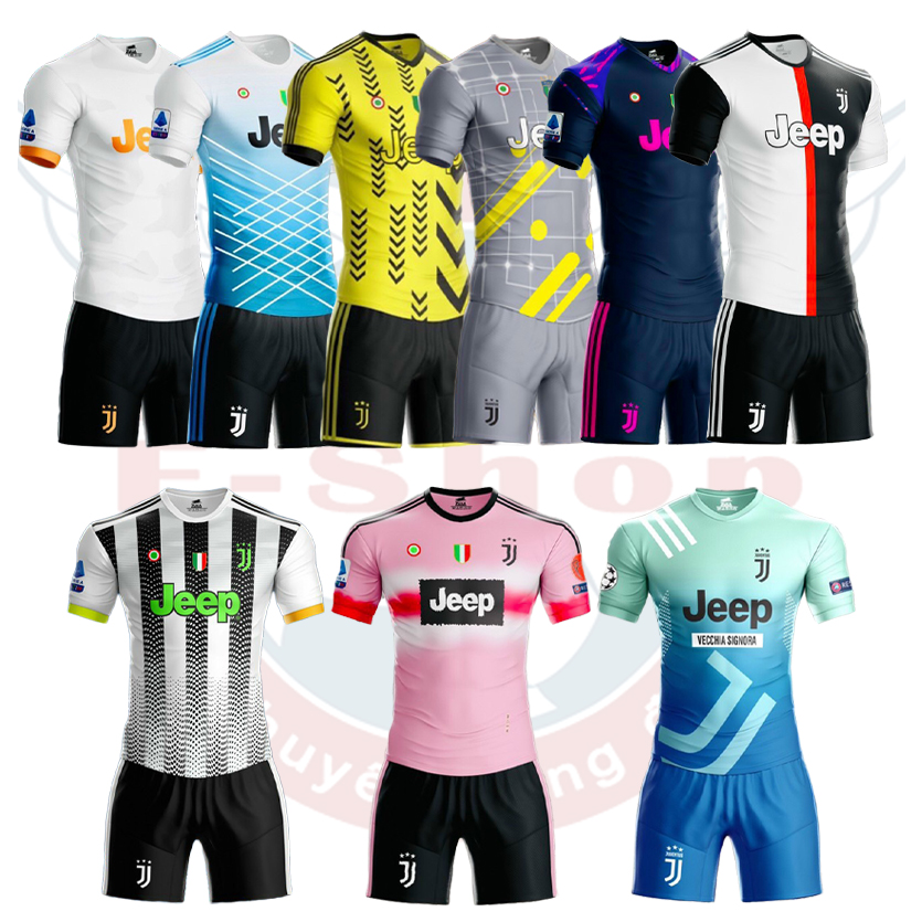 Bộ quần áo bóng đá câu lạc bộ Juventus - Áo bóng đá CLB Serie A - Bộ đồ bóng đá đẹp