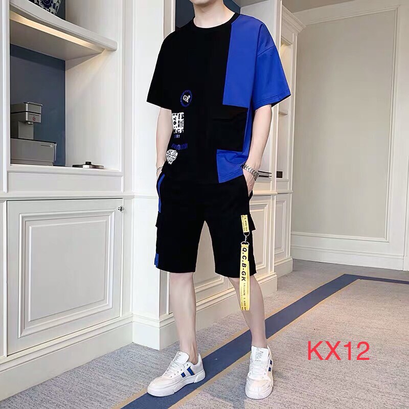 [HCM]Bộ đồ thun nam ĐƠN GIẢN THIẾT KẾ siêu ngầu thiết kế mùa hè rực lửa cực chất hàn