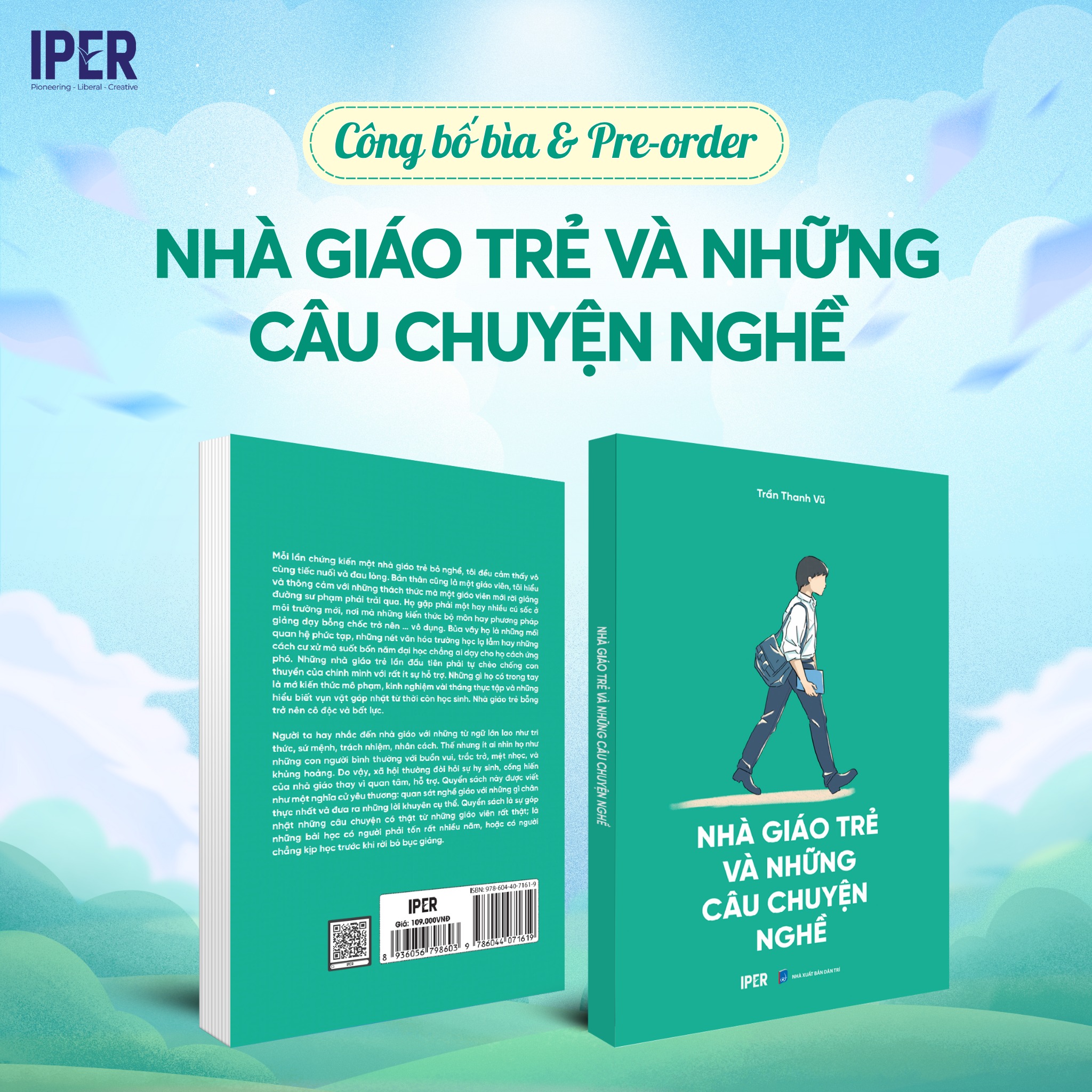 Sách - NHÀ GIÁO TRẺ VÀ NHỮNG CÂU CHUYỆN NGHỀ - ThS. Trần Thanh Vũ
