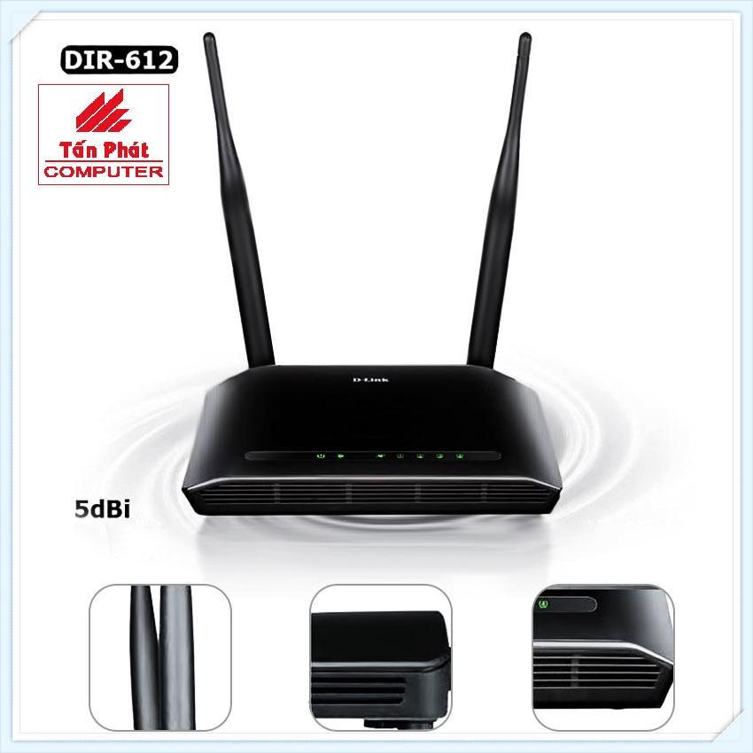 HCMBộ Phát Wifi DLink DIR 612 Chuẩn N300