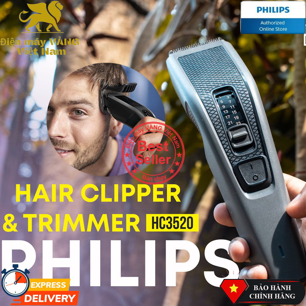 Tông đơ cắt tóc indonesia philips hc3520 - hairclipper series 3000 hc3520/15