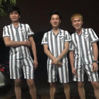 Dang Thanh Fashion Bộ Tù Kẻ Sọc - quần áo phạm nhân kèm ảnh thật.\ Quần áo nam > Đồ bơi nam