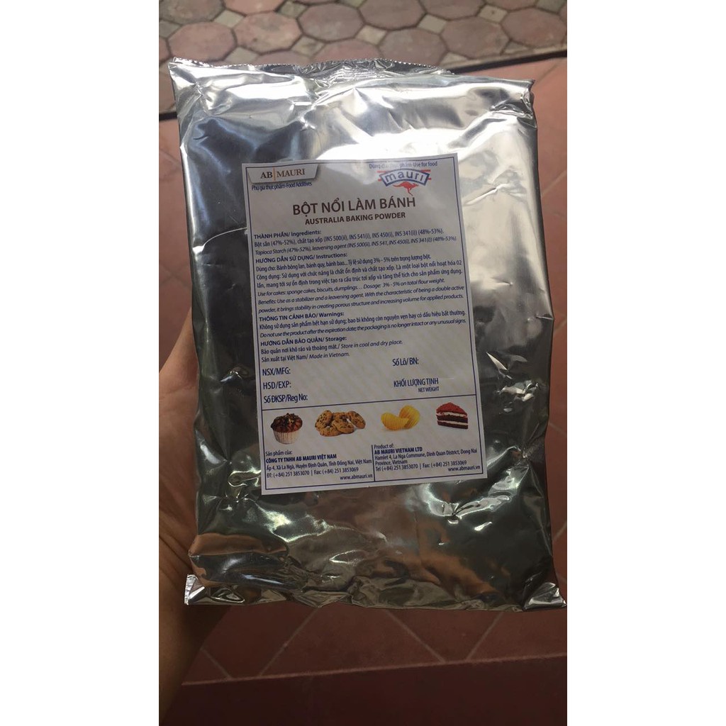 Bột nổi làm bánh gói 500gr