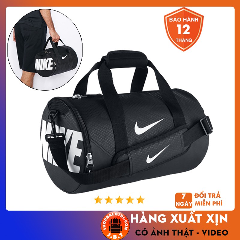 Túi thể thao [ HÀNG XUẤT XỊN ] Túi tróng NIKE Team Training Duffel Small BA4516 - Chất vải chống nước cực ( túi tập gym, túi thể thao nam, túi thể thao nữ, túi thể thao mini, túi du lịch, túi trống nam, túi trống nike, túi nam nike )