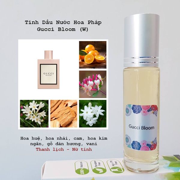 Tinh dầu nước hoa Pháp G. Bloom 10ml