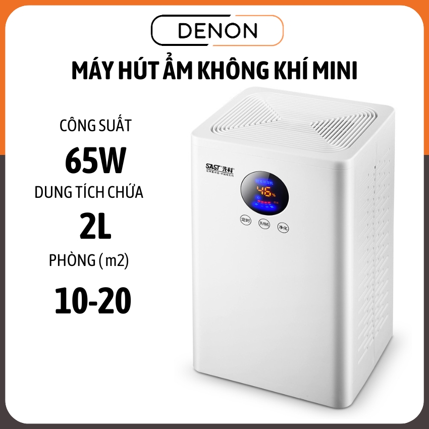 Máy hút ẩm mini, máy hút ẩm lọc không khí gia đình SAST CG-982, máy hút ẩm phòng ngủ chất lượng cao ngăn ngừa ẩm mốc gây ô nhiễm, máy hút ẩm khử mùi lọc bụi bẩn thanh lọc không khí lõi kép, bình chứa lớn