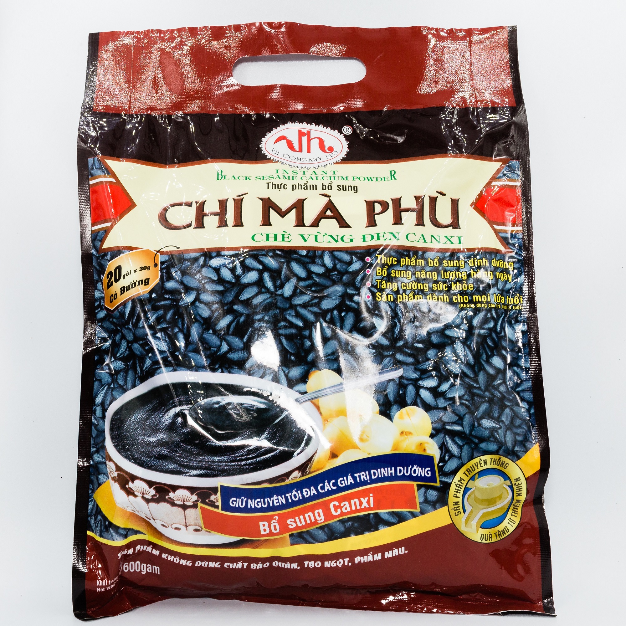 Chí Mà Phù Bổ Sung Canxi Vạn Hương 600g - Hương Vị Hà Thành