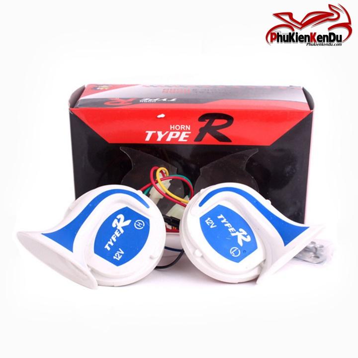 Còi ngân 7 tiếng ô tô xe máy xe tải 12v