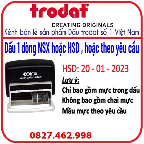 Con Dấu in ngày tháng năm NSX_HSD đóng lên mọi chất liệu
