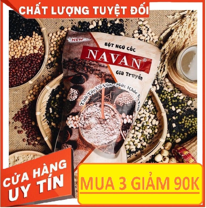 Ngũ cốc, ngũ cốc lợi sữa navan, lợi sữa cho mẹ và bé nhanh lên cân