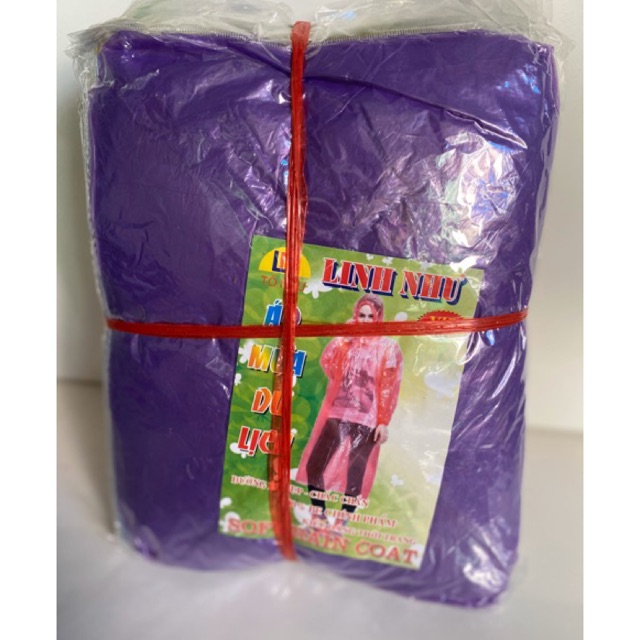 Combo 10 áo mưa giấy dai rất tốt