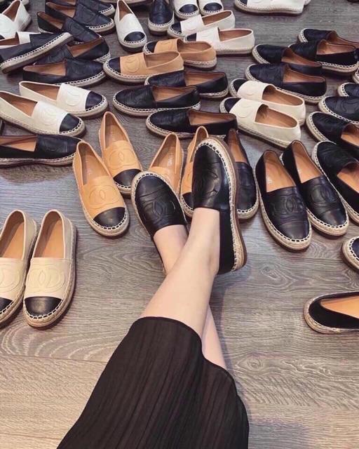 Giày lười nữ CN chất da mới GIÀY LINH LINH