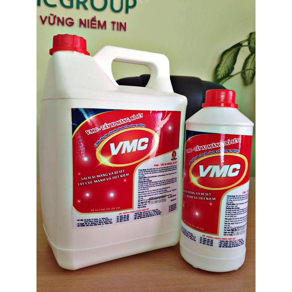 Siêu tẩy rỉ sét ăn mòn lâu ngày - VMC siêu tẩy xi măng rỉ sét