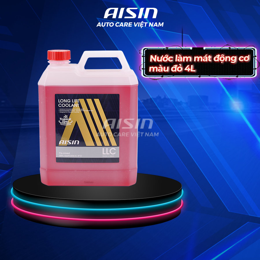 Nước làm mát động cơ ô tô aisin nhật bản can 4l