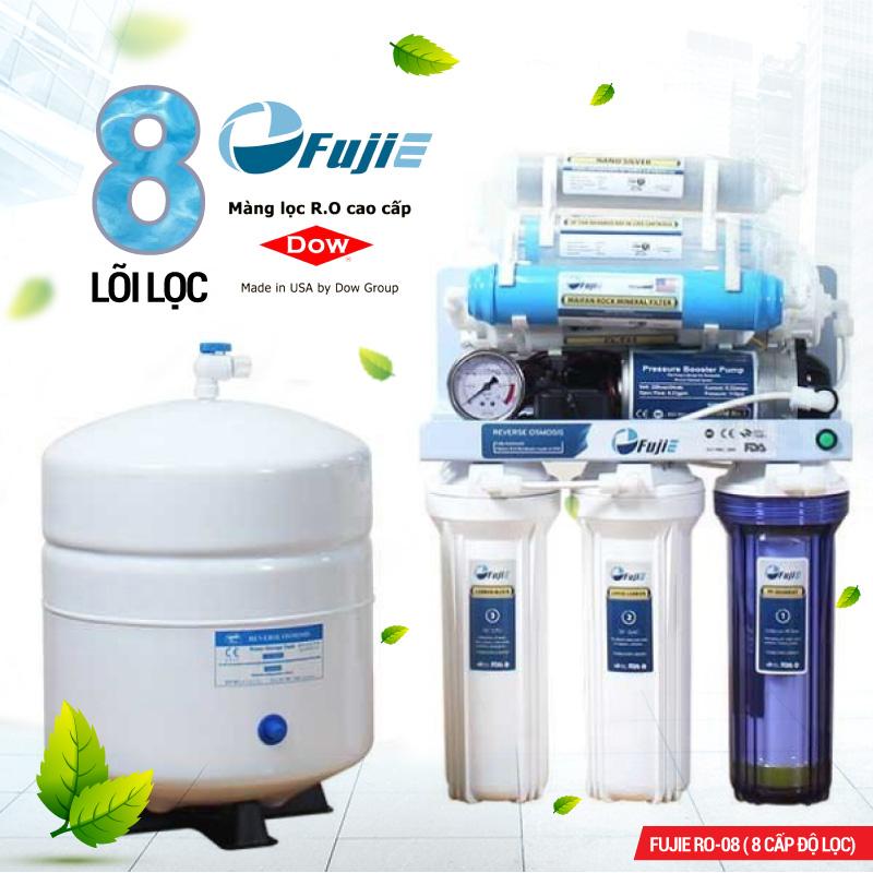 Máy lọc nước fujie ro-08 - 8 cấp lọc