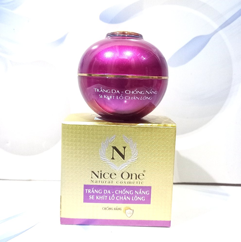 Kem Nice One Trắng Da - Chống Nắng - Se khít lỗ chân lông 20g