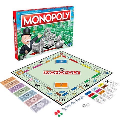 Bộ Trò Chơi Cờ Tỷ Phú Cơ Bản MONOPOLY C1009