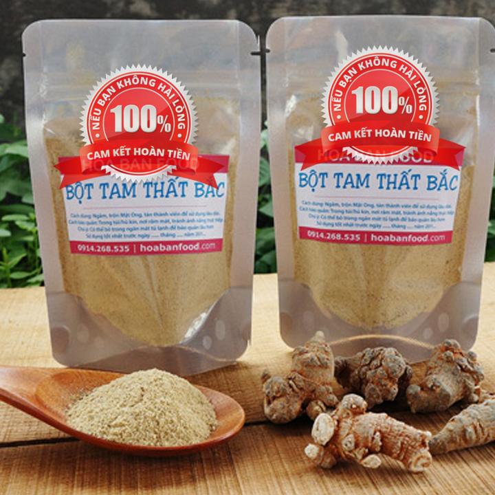 [HCM]500g bột tam thất - TAM THẤT BẮC HÀ GIANG (LOẠI 70 CỦ)
