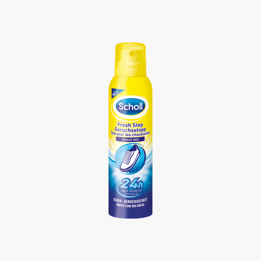 Scholl Xịt khử mùi giày ngăn mùi, 150 ml
