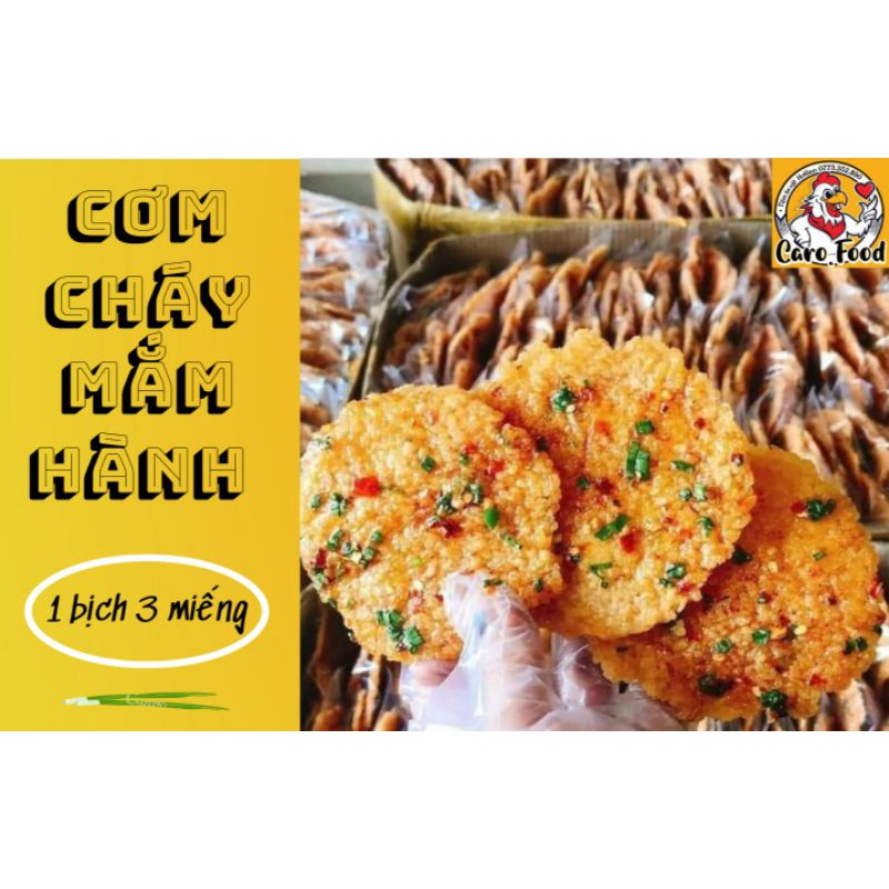 Combo 10 gói cơm cháy mắm hành