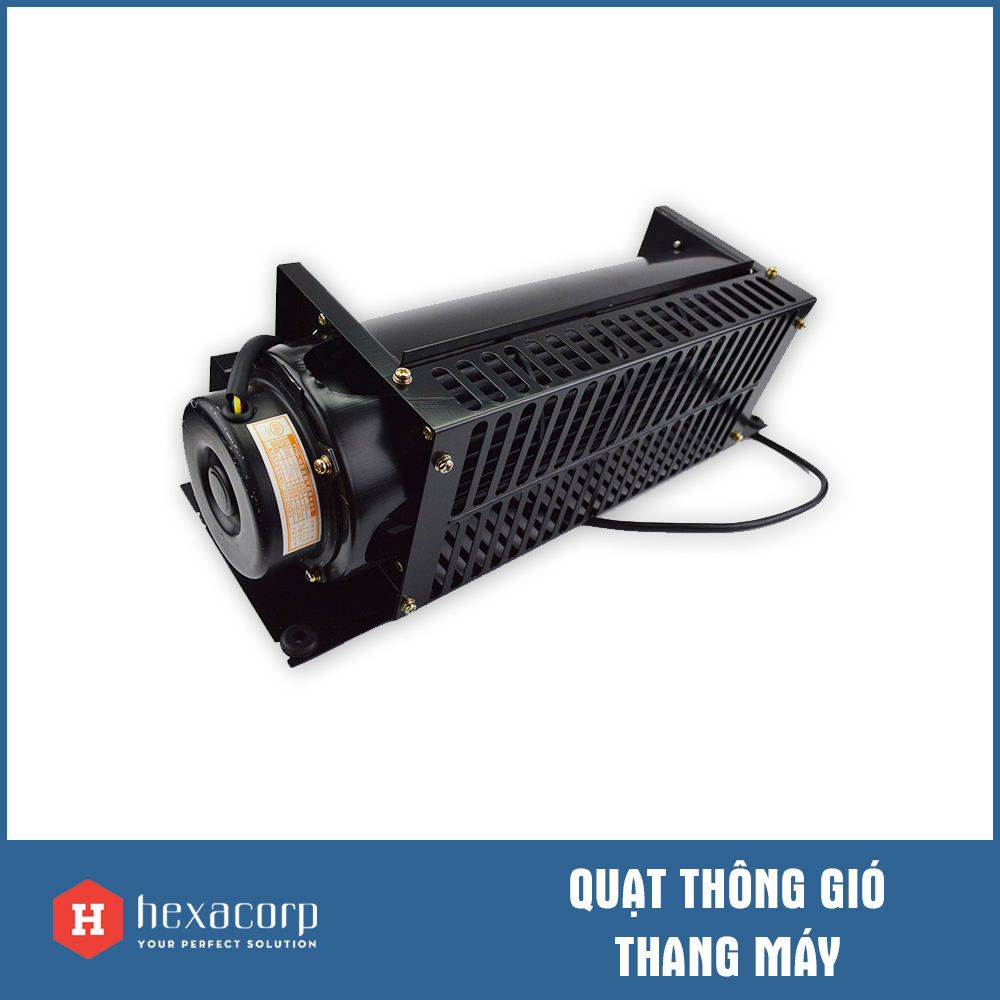 Quạt thông gió thang máy 25w , thiết bị linh kiện thang máy hexacorp
