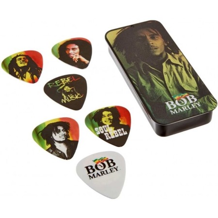 Bộ pick gảy dunlop bobpt01 m bob marley picks cao cấp