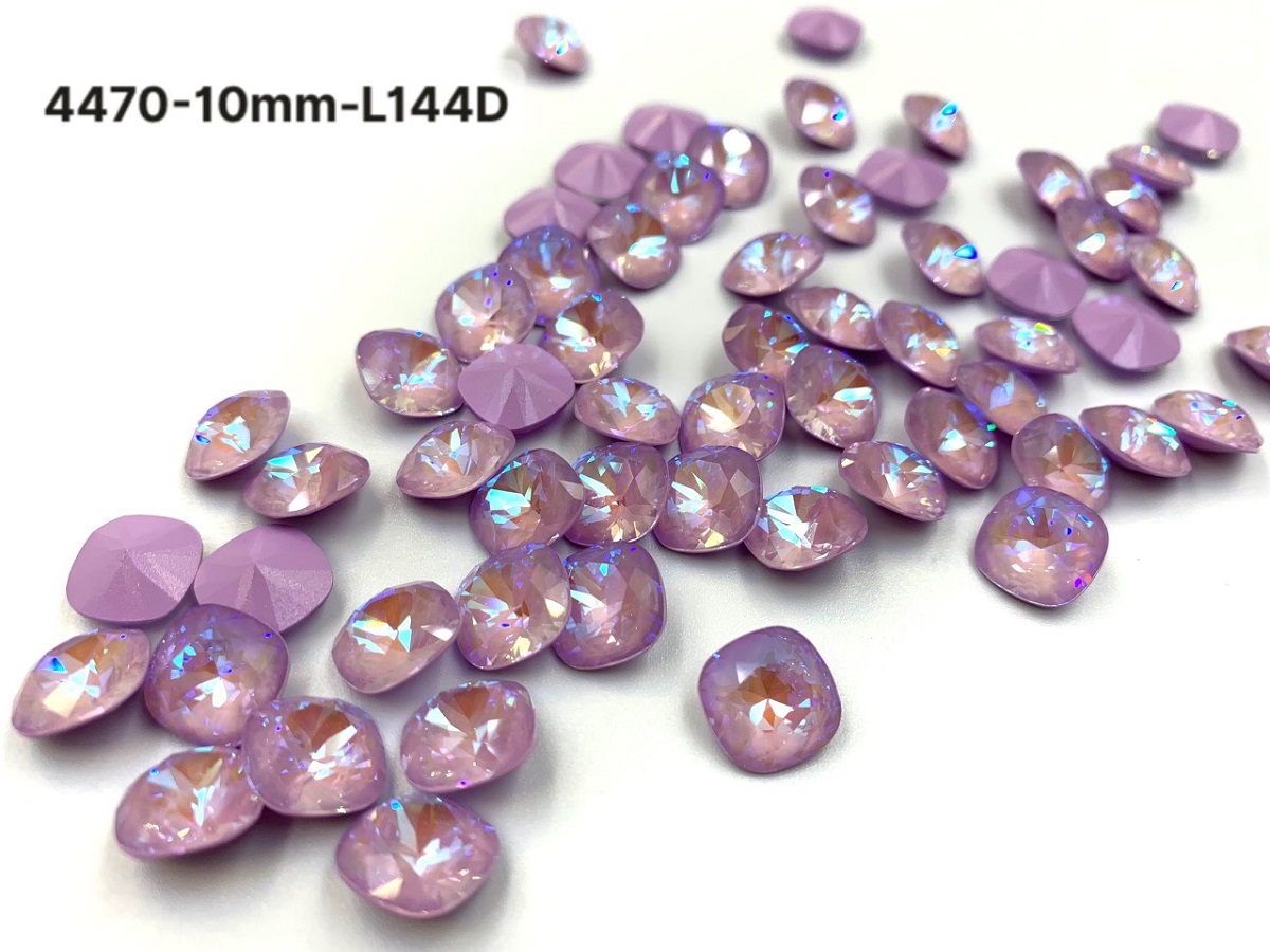 Pha lê áo đính nail cao cấp 4470 10mm màu lavender delite 1 viên
