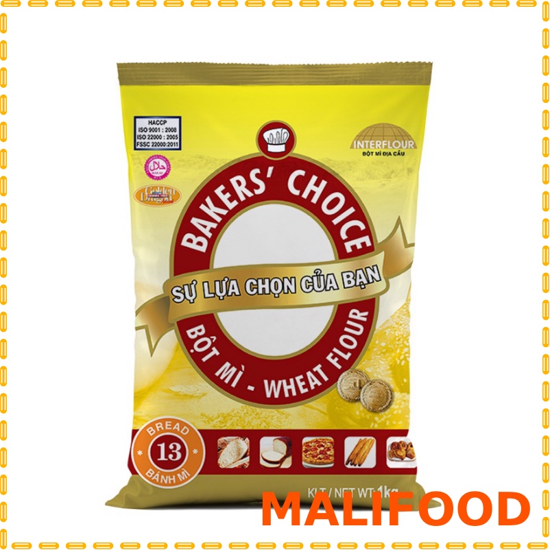 Bột mì bakers’ choice số 13 1kg