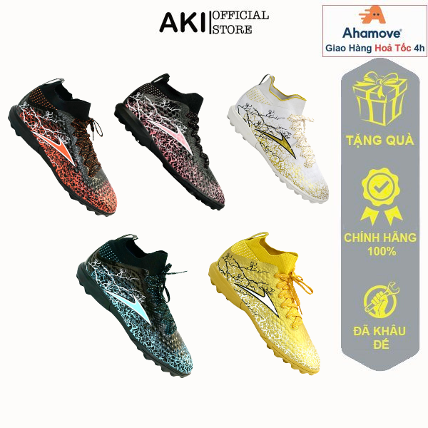 Giày đá bóng cỏ nhân tạo Mira Galaxy S1 Nhiều Màu thể thao nam chính hãng phong cách - MG001