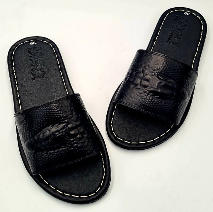 Dép nam cao cấp da bò 100% - shop kinson