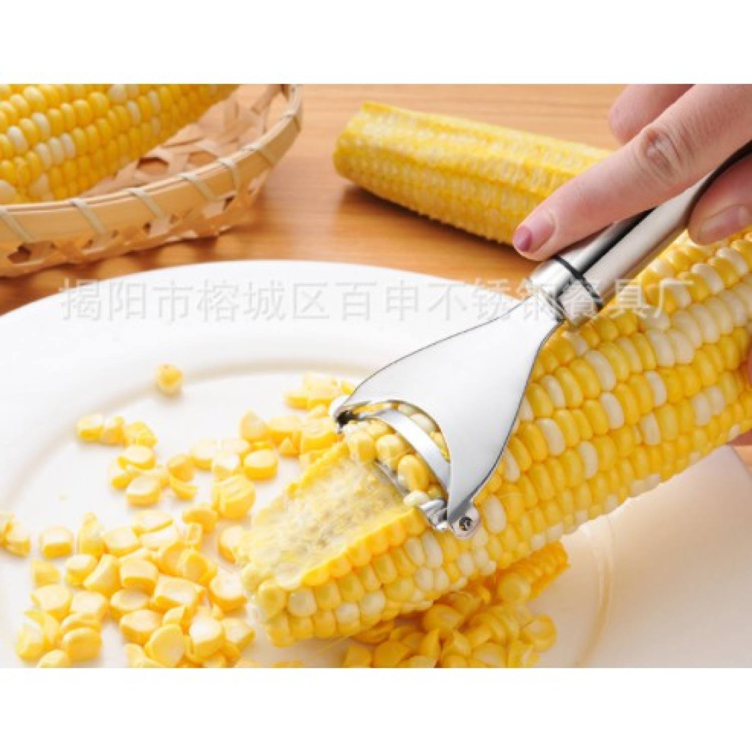 Dụng cụ nạo bắp thép không gỉ cao cấp