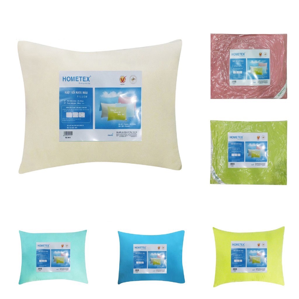 Ruột gối ép hơi, ruột gối đầu 40x60 hút chân không Hometex