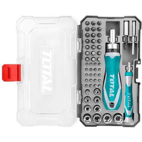 Bộ 55 tua vít tự động total tacsd30556 - đa chi tiết dụng cụ đồ nghề sửa chữa đa năng tiện lợi