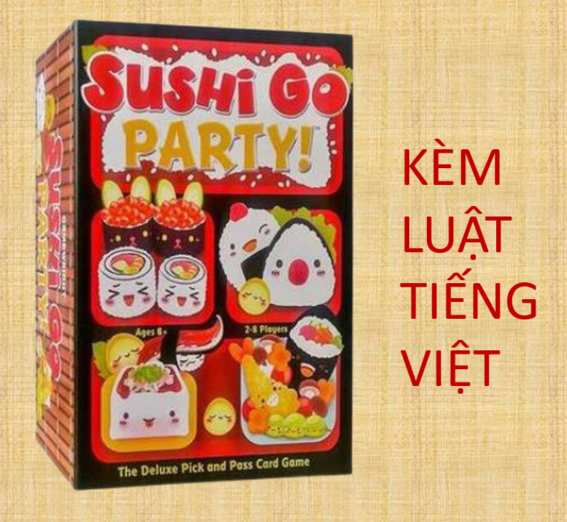 Trò chơi board game sushi go party