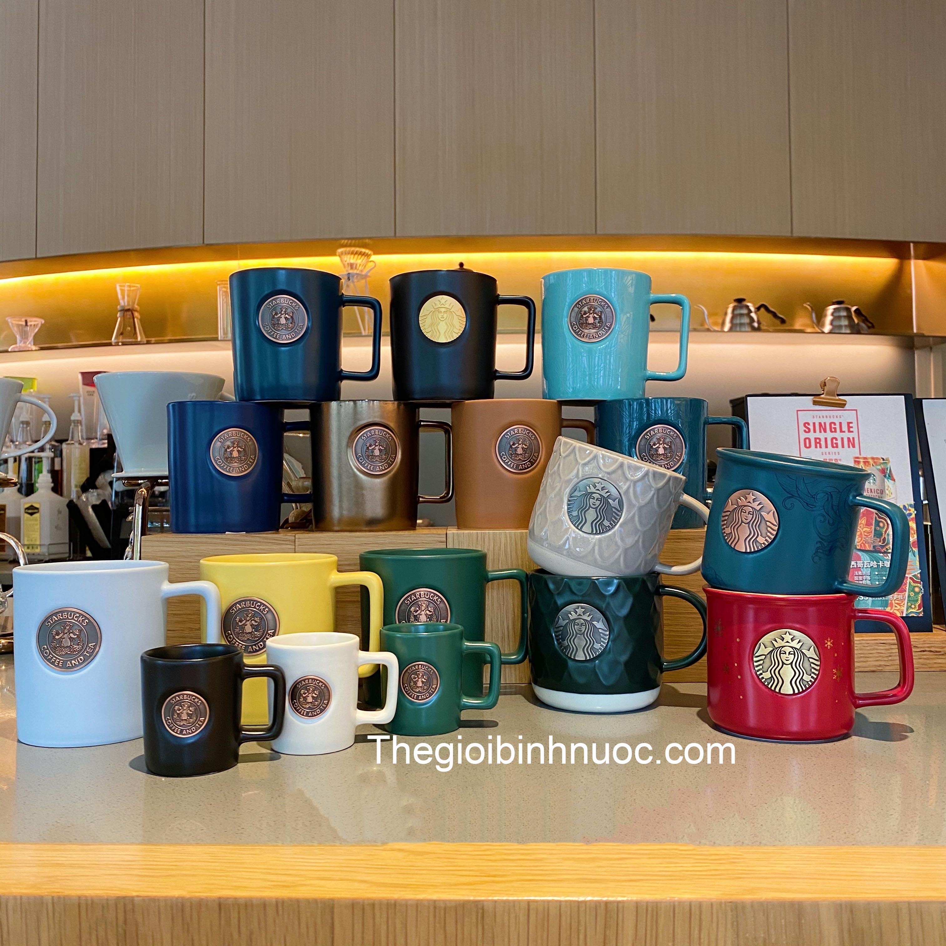 Starbucks taiwan bronze mug 473ml c193ab