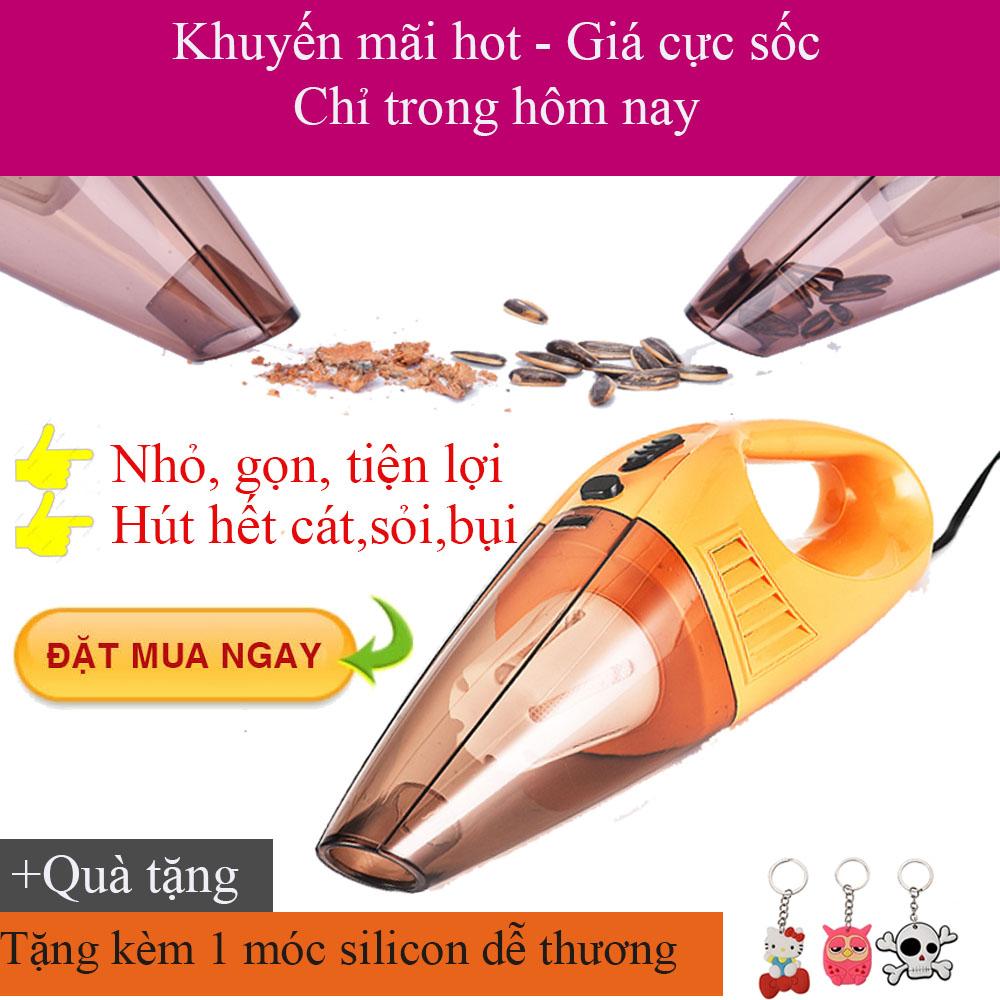 Máy Hút Bụi Xe Hơi, gia may hut bui xe oto, máy hút bụi cầm tay - Công Nghệ Lọc Bụi Hiện Đại, Nhỏ Gọn, Tiện Lợi, Dễ Dàng Thao Tác Và Cất Giữ, Thiết Kế Chắc Chắn, Công Suất Cực Lớn, Hút Cả Nước Và Sỏi Đá. BH 1 ĐỔI 1.