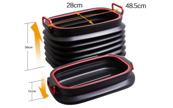 Thùng đựng đồ co giãn cho ô tô 40 lít cao cấp 15c219