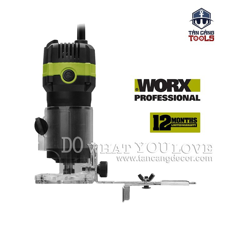 Máy phay worx wu619 cốt 6.35 mm