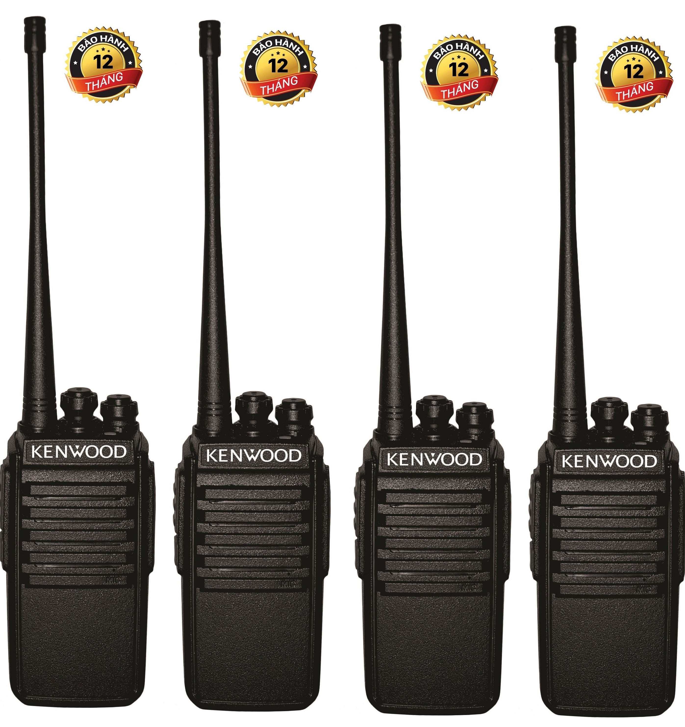Bộ 04 bộ đàm Kenwood TK3690 (Giá rẻ, bổ sung thêm cổng sạc nhanh)