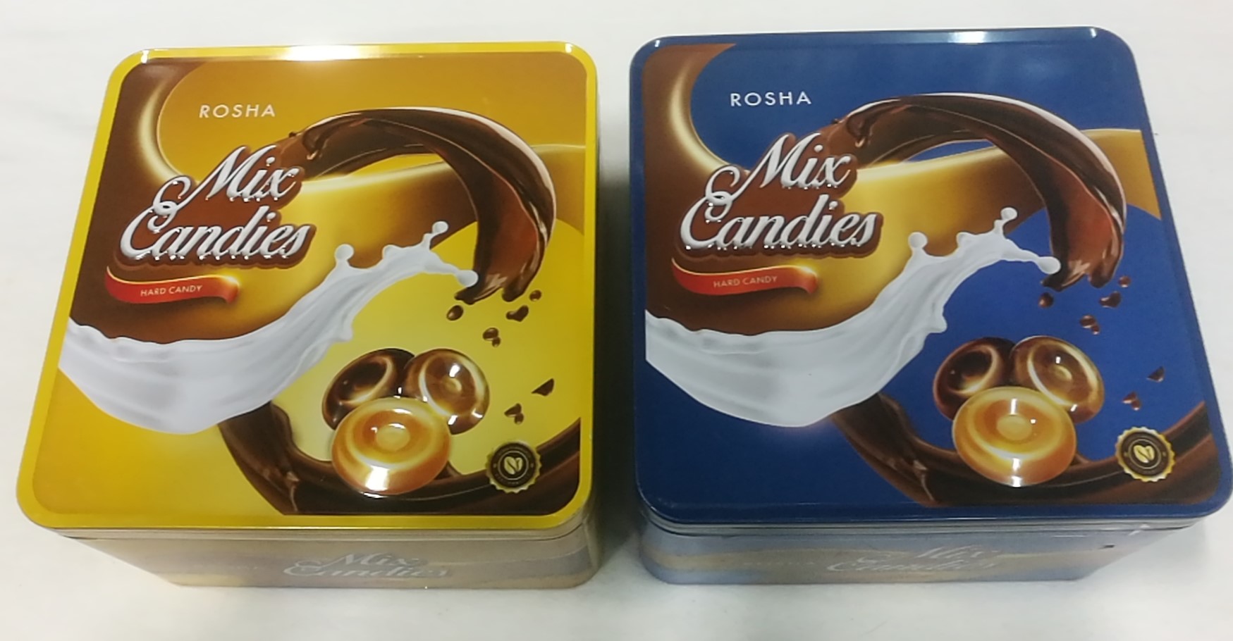 Kẹo hỗn hợp rosha mix candies hộp thiếc