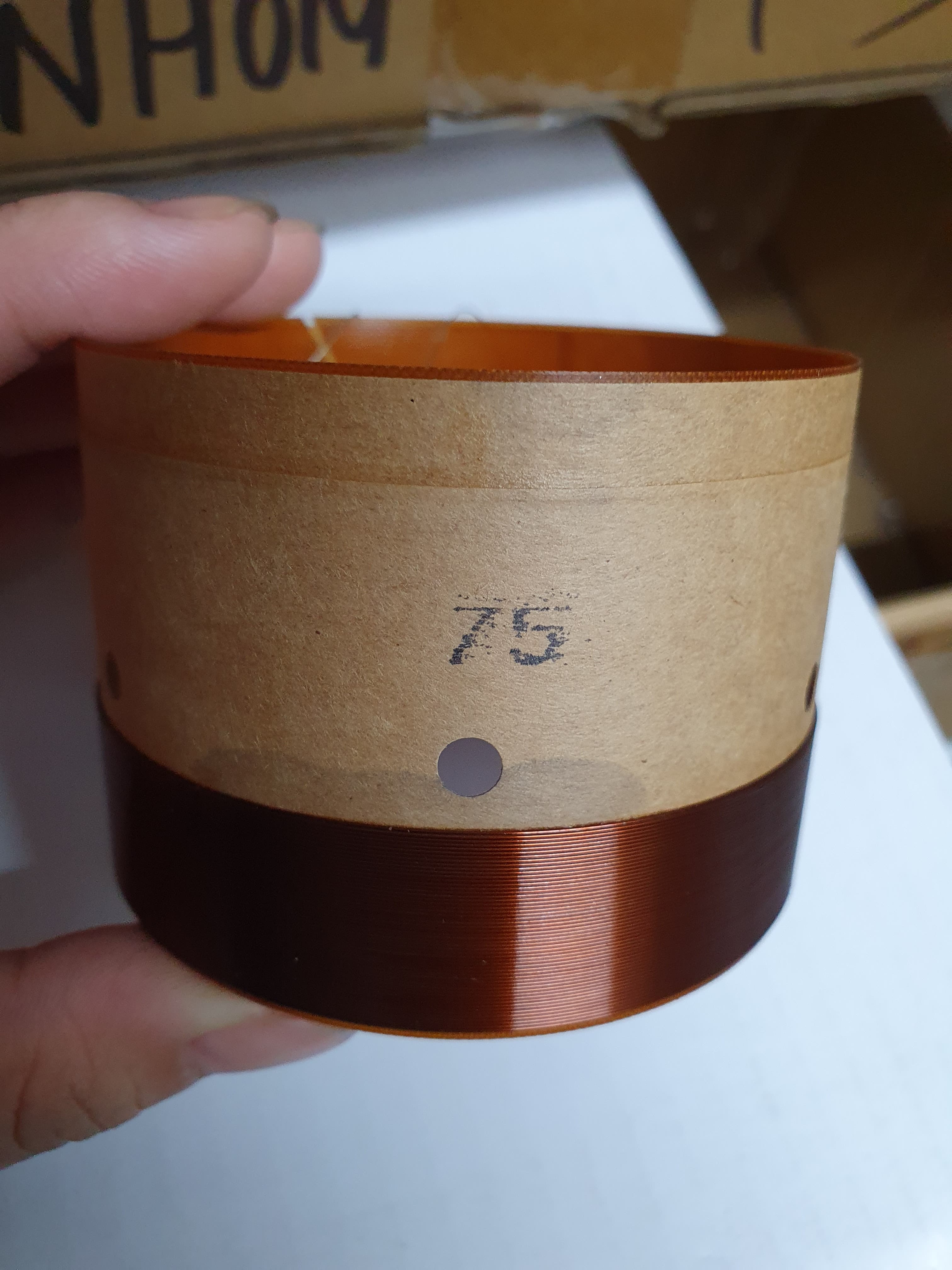 Côn loa phi 75 2 lớp