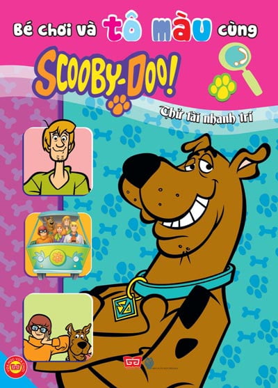 Fahasa - Bé Chơi Và Tô Màu Cùng Scooby-Doo T2 (Thử Tài Nhanh Trí)