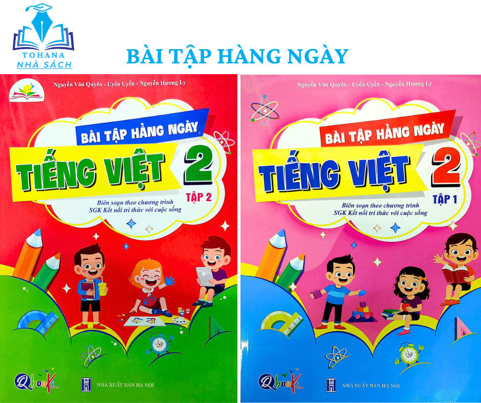Sách - Combo 2 Cuốn Bài Tập Hằng Ngày Tiếng Việt Lớp 2 - Kết Nối Tri Thức Với Cuộc Sống