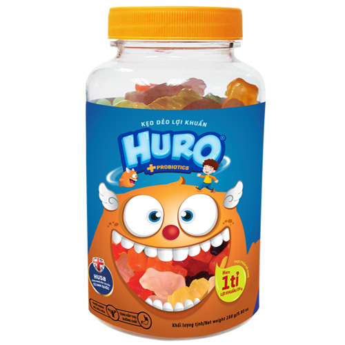 Kẹo Dẻo Lợi Khuẩn Huro tốt cho bé - Bibica