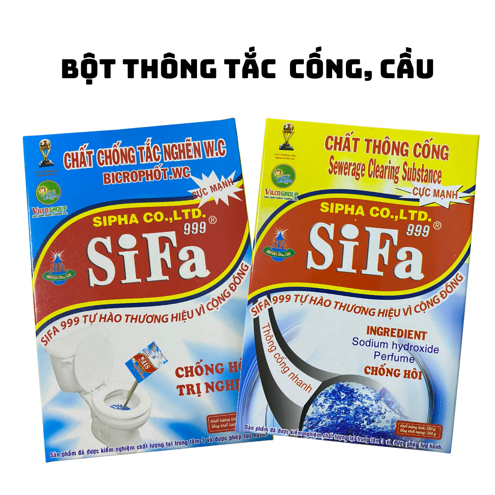 Bột Thông Tắc Bồn Cầu, Bột Thông Tắc Cống Hiệu Quả và Nhanh Chóng