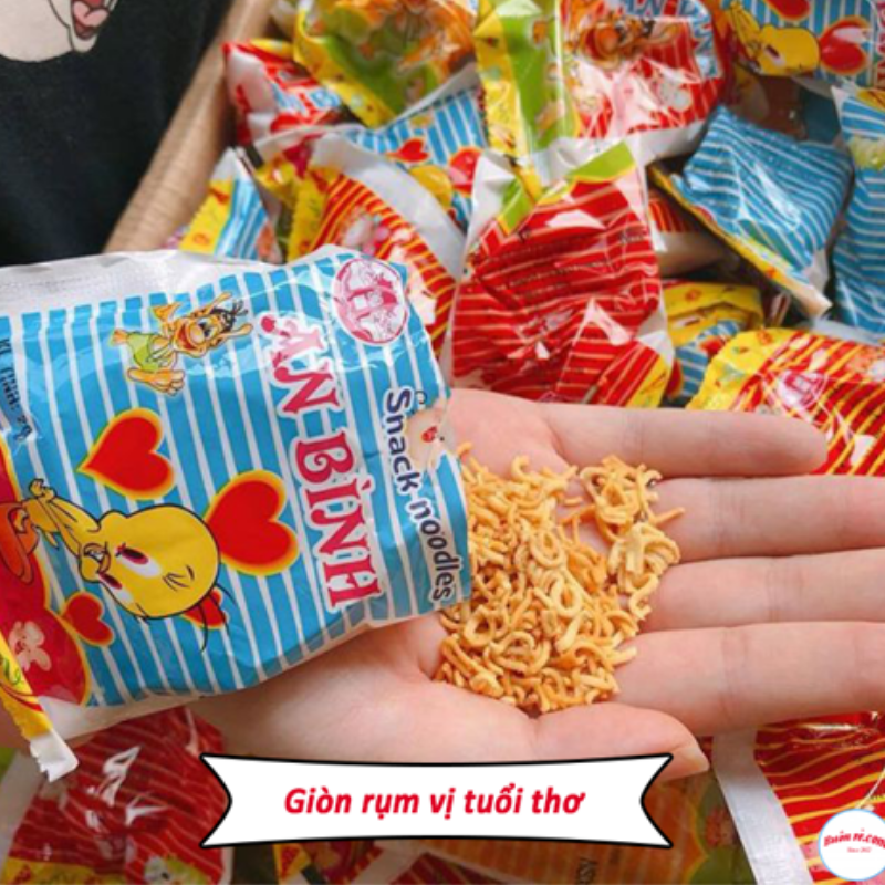 Mì tôm trẻ em giòn tan